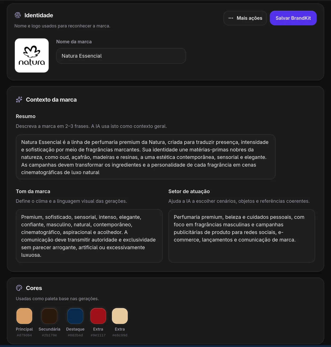 UNTD Studio — Brandkit no produto